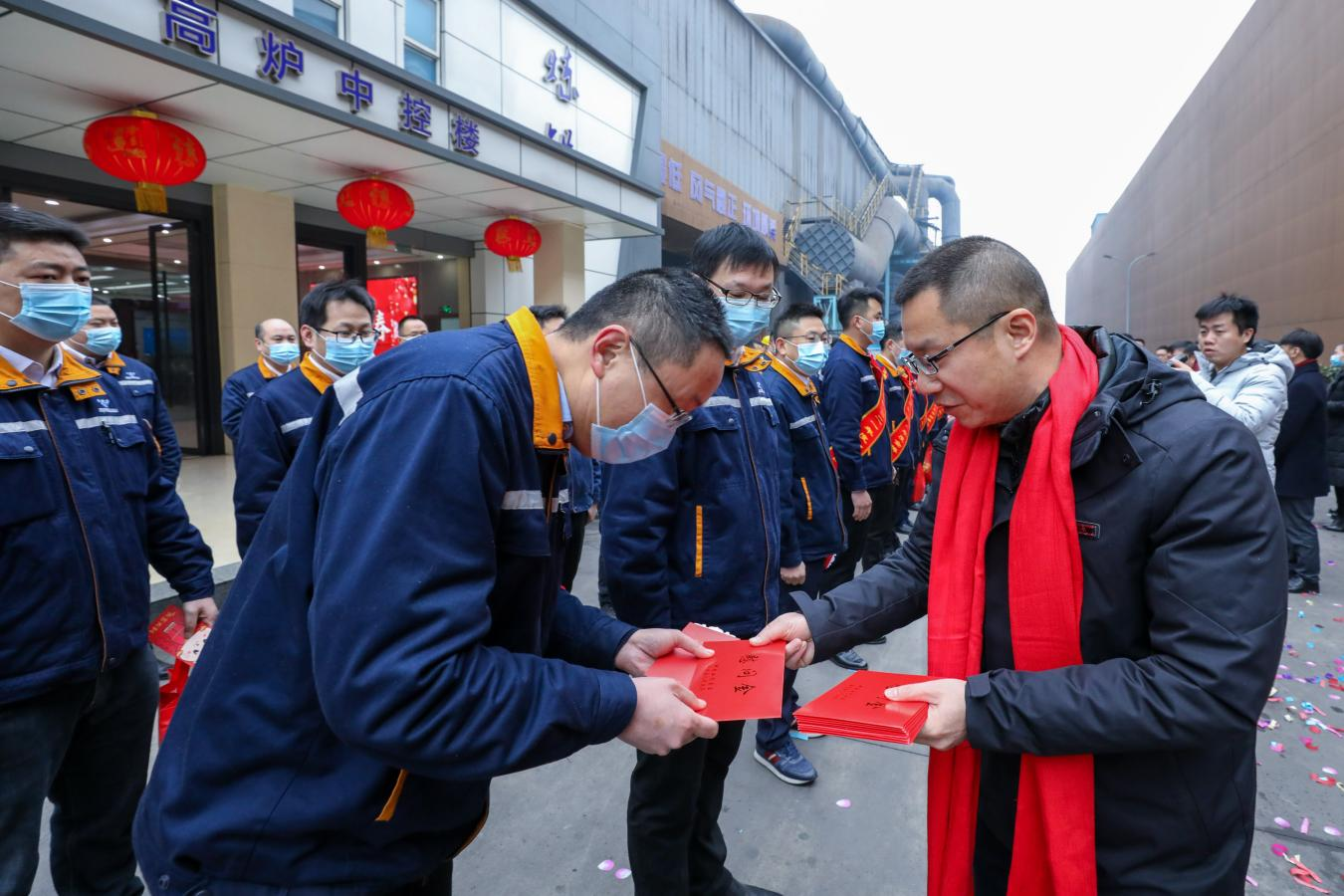 集团公司开展新春慰问活动暨迎新春座谈会(图4)