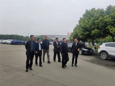 中国建筑金属结构协会钢结构分会常务副会长胡育科一行到意昂2官网龙泉基地考